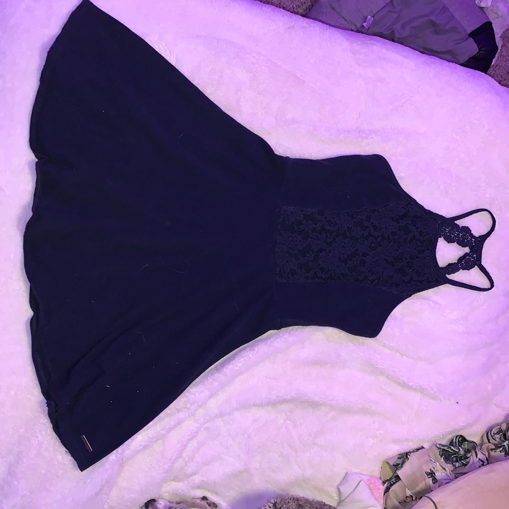 Navy blue dress